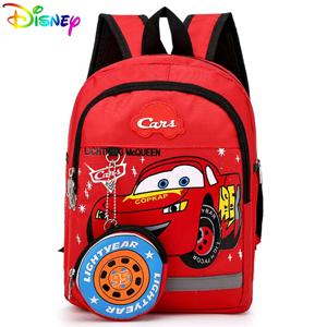 디즈니 어린이 백팩 Kawaii Design McQueen 냉동 Elsa Sofia 캐주얼 청소년 학교 가방 소년 소녀 패션 Bookbag