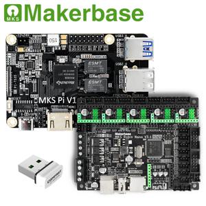 MKS PI Makerbase 마더보드 업그레이드 3D 프린터, Klipper 지지대 HDMI 터치 스크린, Ender3 Voron SKR NANOVS Raspberry Pi
