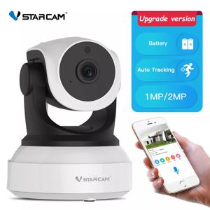 Vstarcam 실내 CCTV 감시 보안 카메라, 자동 추적, 2MP IP 카메라, 1080P, 2500mAh 배터리, P2P iptv