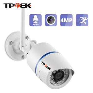 4MP 1080P IP 카메라 야외 와이파이 홈 보안 카메라, 무선 감시 와이파이 총알 방수 IP 비디오 HD 카메라 카미 캠
