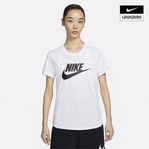 여성 스포츠웨어 에센셜 로고 티셔츠 DX7907-100