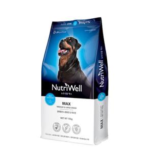 [한정수량] 뉴트리웰 맥스 15kg 애견사료 강아지사료