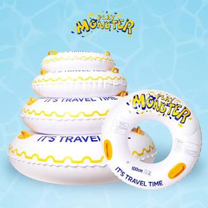 ETN 몬스터 원형 튜브 100cm 물놀이 용품 도넛 성인 어린이 수영