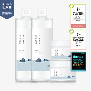 독도토너 500ml 2개X독도 크림 50ml 2개