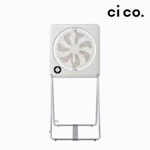 [더블세트] 시코 폴딩팬 접이형 254D 화이트 BLDC 선풍기