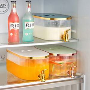 AKRUA 냉장고물병 청정물병 5.3L 대용량 냉수병 음료 디스펜서, 그린