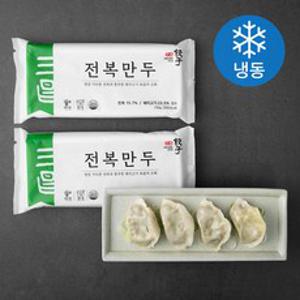 삼창교자 전복 만두 (냉동), 150g, 2개