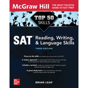 (영문도서) Top 50 SAT Reading Writing and Language Skills Third Edition Paperback, McGraw-Hill Education, English, 9781264274789