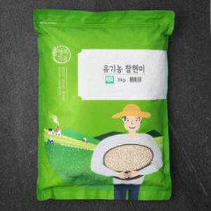 광복곡물 유기농 찰현미, 3kg, 1개