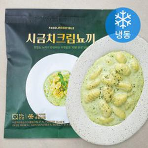 푸드어셈블 시금치 크림 뇨끼 (냉동), 270g, 1개