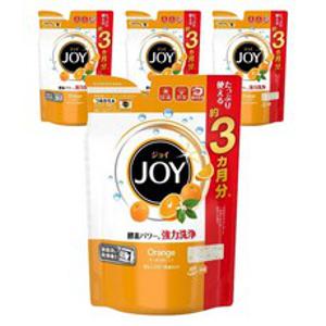 Joy 강력세정 오렌지 식기세척기용 세제 리필용, 490g, 4개