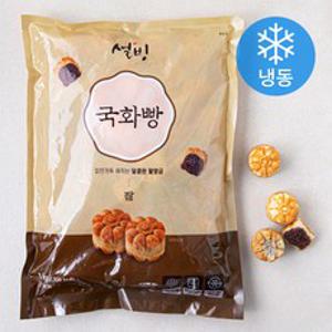 설빙 추억의 국화빵 단팥 (냉동), 1kg, 1개