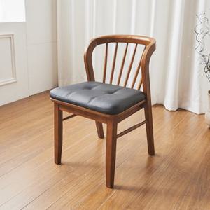 [방문설치]버논 고무나무 원목 디자인 의자 인테리어 체어 1인용
