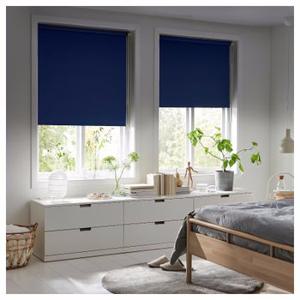 IKEA SSG_프리단스 암막블라인드 블루 80x195cm 폴리에스테르 100%