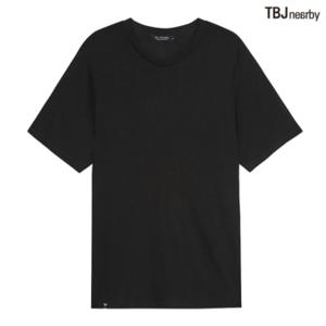 유니 슬럽 무지 티셔츠 (T202TS150P).