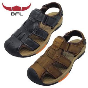 BFL 브랜드 3443 여름 남자 가죽 샌들 캐주얼 통풍 신발