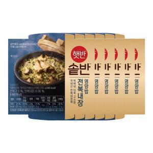 [햇반]햇반 솥반 전복 내장 영양밥 200g 6입