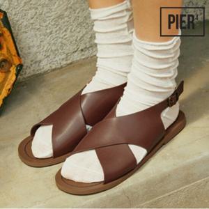 [폴더] 피어포 Plage Sandals Brown (FLPR9S2W40)