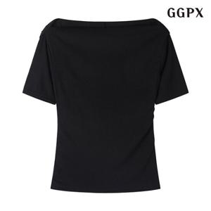 [GGPX]슬림핏 반팔 티셔츠 (GOBLW002D)