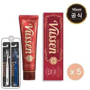 오스템 뷰센 S 시린이케어치약 120g 5개+칫솔 2P 증정