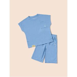 [BEANPOLE KIDS] 핫썸머 기능성 티셔츠 상하 세트  스카이 블루