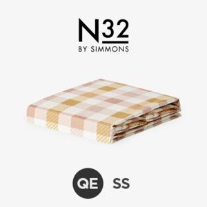 [시몬스] N32 토퍼 체크 슬리브 QE