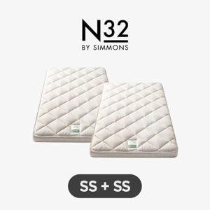 [2개묶음] 시몬스 N32 토퍼 SS+SS