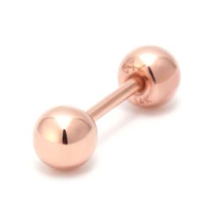 [비앤비골드] 14K 버블볼 4mm 피어싱 귀걸이 한쪽 NPE26796