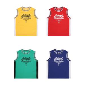 [NBA 키즈]폴리 메쉬 민소매 티셔츠K242TS210P