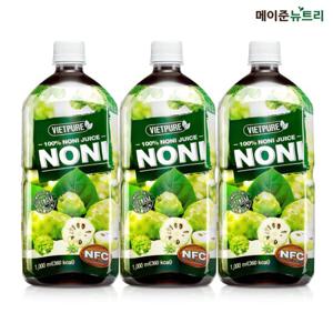 메이준뉴트리 NFC 비엣퓨어 100% 노니주스 1000ml 3병