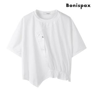 [보니스팍스]라운드 반팔 티셔츠 (XO2LW018L0)