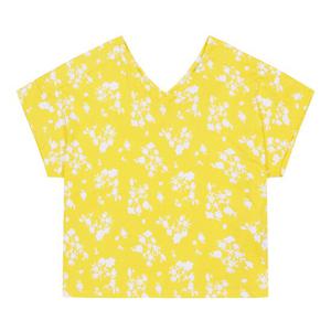 [베네통] Colorful flower t-shirt_3QOHD400P87L
