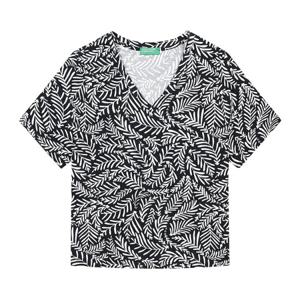 [베네통] Patterned t-shirt_38VND401271J