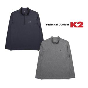 [K2]케이투 (GMM24293) 남성 여름 스트라이프 메쉬 긴팔 티셔츠
