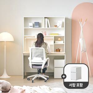 [모던하우스](서랍포함) ON 밀리언 풀바디 LPM 전면 책상 BASIC