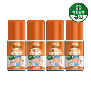 해피홈 모기기피제 아웃도어 롤온 50g 4개