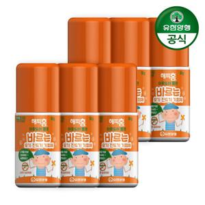 해피홈 모기기피제 아웃도어 롤온 50g 6개