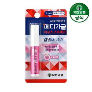 유한덴탈케어 메디가글 마우스 스프레이 피치향 6.5ml 1개