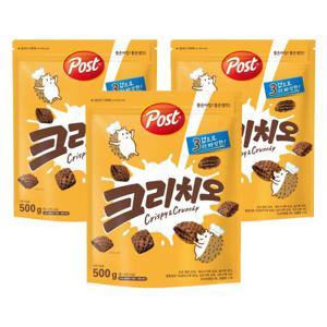 포스트 크리치오 시리얼 500g x3