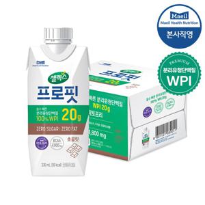 [쇼핑백증정]셀렉스 프로핏 초콜렛 단백질 음료 330ml*12팩