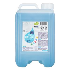 인블리스 베이킹소다 대용량 블루 세탁 액체세제 10L