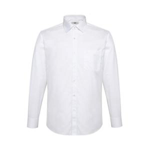 [닥스셔츠] 폴리혼방 솔리드 셔츠 레귤러핏 화이트 (DKG1SHDL101