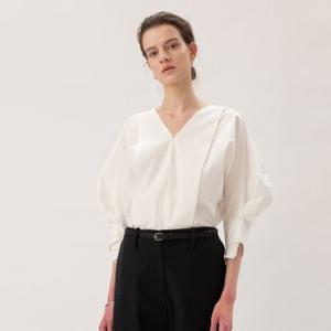 FW18 Cocoon Sleeve Blouse White