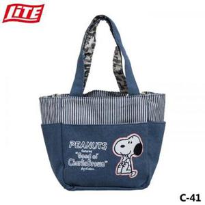 314529 해외 라이트 C-41 스누피 멀티 토트 백 카트 백 LITE SNOOPY TA2896863