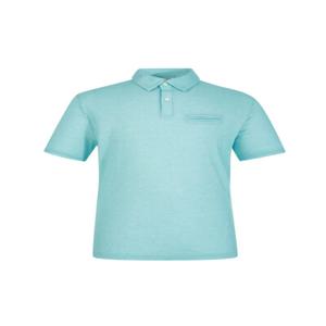 [프랑코페라로] 남성 투톤 피케조직 포켓 카라 티셔츠 민트 (ADB120220)