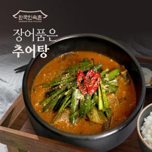 한국민속촌 장어품은 추어탕 파우치 350g * 10팩