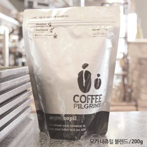 커피필그림스 모카 내츄럴 블렌드 1kg (1봉) / 에티오피아 내츄럴 커피 베이스 블렌딩 / 갓볶은 커피