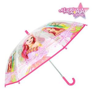 [서울트레이딩]시크릿 쥬쥬 별빛 53 투명 장우산 아동 초등학생 주니어 우산