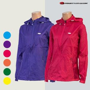[마운틴가이드]봄여름 등산복 단체복,바람막이,점퍼 여성 등산자켓 MLW-J211-114