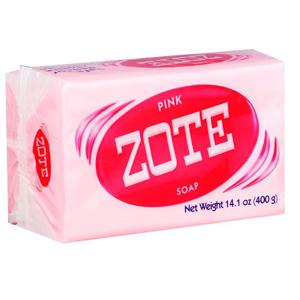 ZOTE 조트 100년전통 세탁 빨래 비누 핑크 400g
